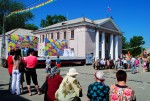 День России отметили праздничным концертом и баскетбольными играми