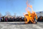 Праздничные проводы зимы на центральной площади
