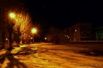 И всё-таки улицу Надежды частично осветили