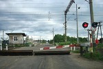 Ограничение движения на ж/д переезде