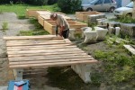 Первые новые лавочки появятся во дворах Первомайского